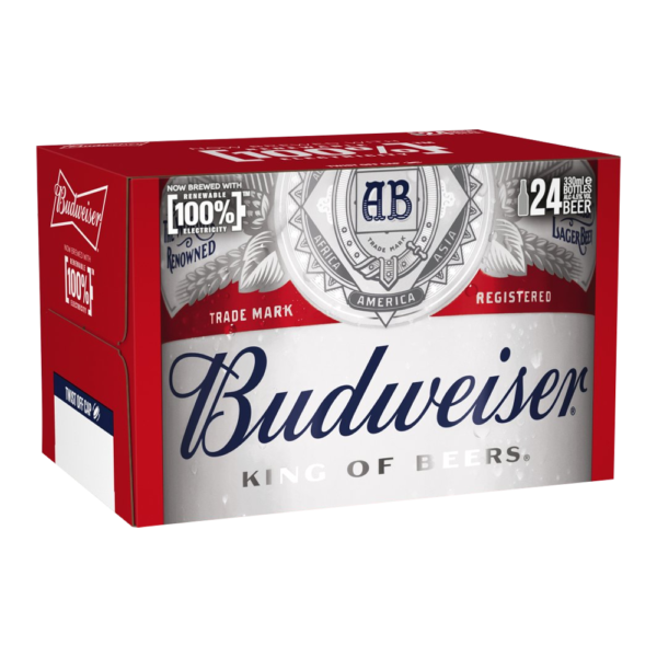 Budweiser Can 330ml 24